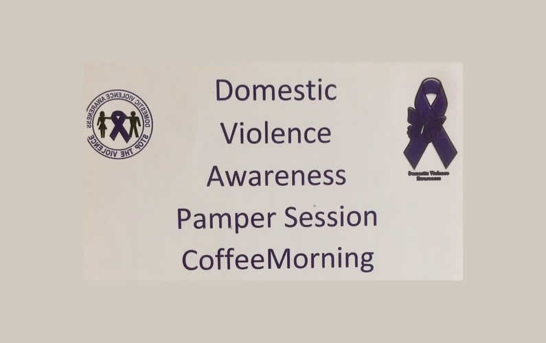 Domestic Violence Awareness Coffee Morning and Pampering Session